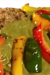 夏野菜と酵素玄米カレー