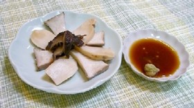 あわび風?エリンギの刺身