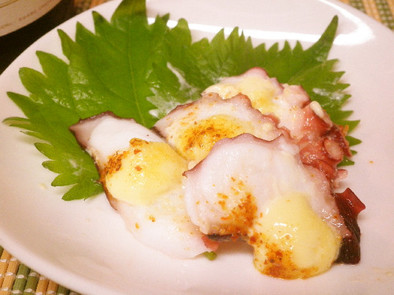 タコのマヨ七味焼きの写真