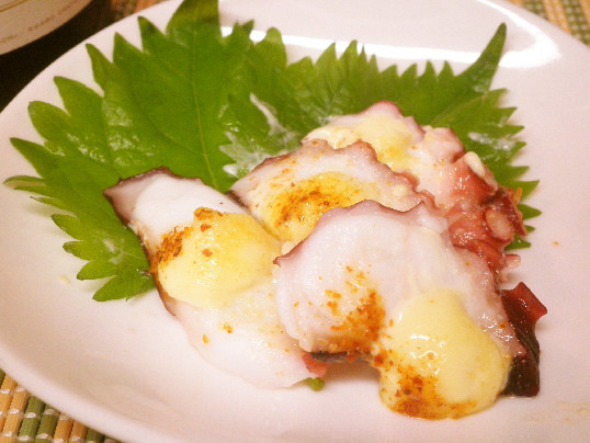 タコのマヨ七味焼きの画像