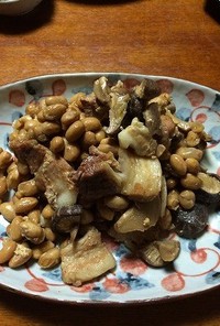 豚バラと大豆の腐乳煮込み