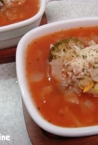 ☆アサリの簡単トマトスープ☆