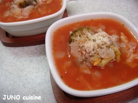 ☆アサリの簡単トマトスープ☆の画像