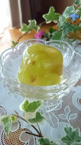 ぶどう(ピオーネ)丸ごとゼリー★デザート