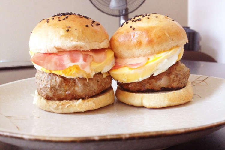 おうちでハンバーガー バーガーバンズ レシピ 作り方 By かなん0207 クックパッド