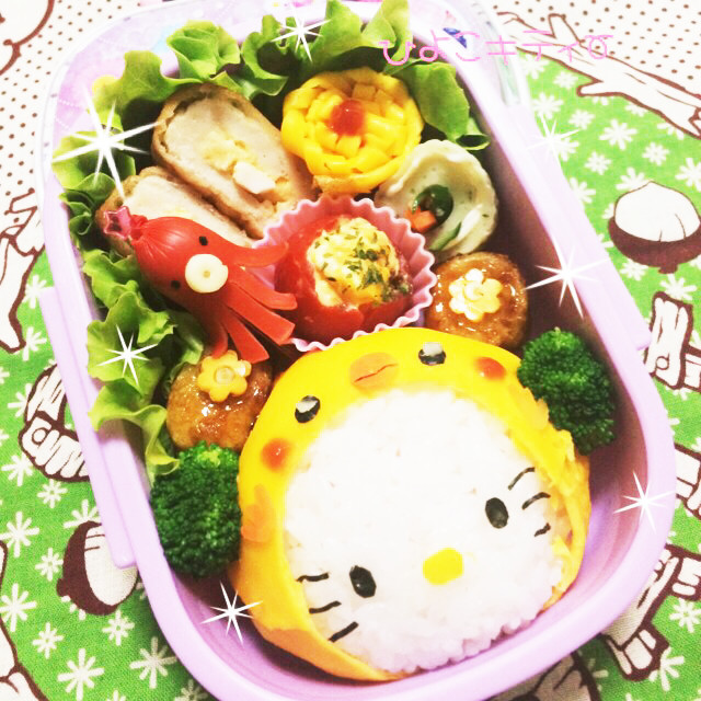 お弁当にトマトカップサラダ☆の画像