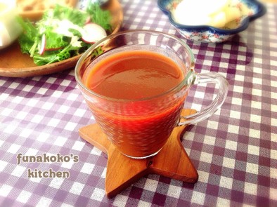 超健康☆青汁入りトマトジュースの写真