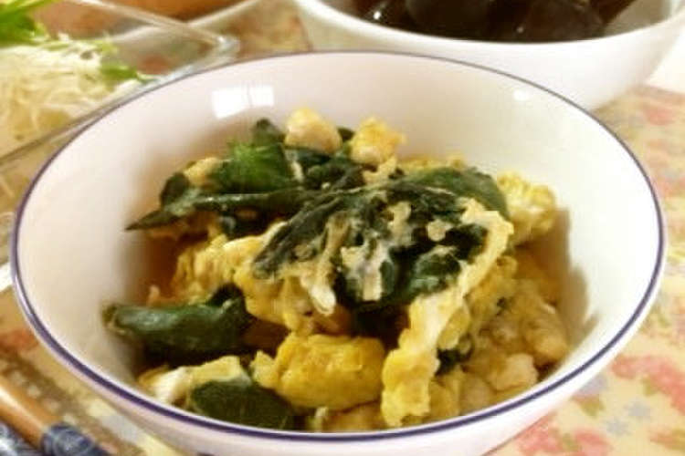 簡単 イチオシ おかわかめの卵とじ レシピ 作り方 By パターテ クックパッド 簡単おいしいみんなのレシピが357万品