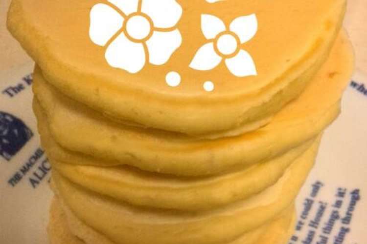 強力粉と豆乳でタワーパンケーキ レシピ 作り方 By わかなおママ クックパッド