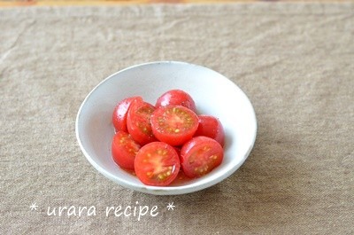 トマトのハチミツ生姜マリネの画像