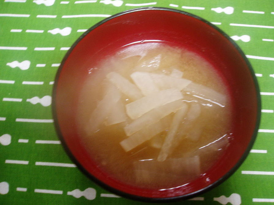 甘エビ味噌汁の画像