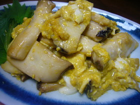 エリンギのとろ~っとチーズ炒め