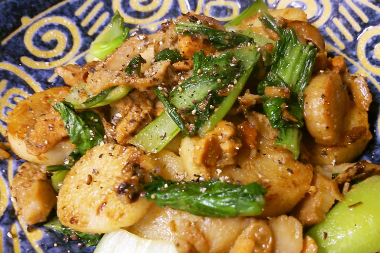 ホタテ 長芋の醤油炒め レシピ 作り方 By 茶々cafe クックパッド 簡単おいしいみんなのレシピが357万品