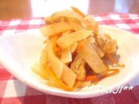 大根と人参のさっぱり炒め~♪♪
