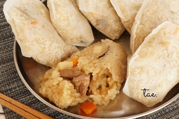 笹がなくても 簡単中華ちまき レシピ 作り方 By へたぁちゃん クックパッド 簡単おいしいみんなのレシピが371万品