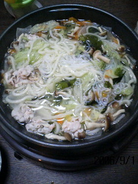 うどんすき風つけうどん