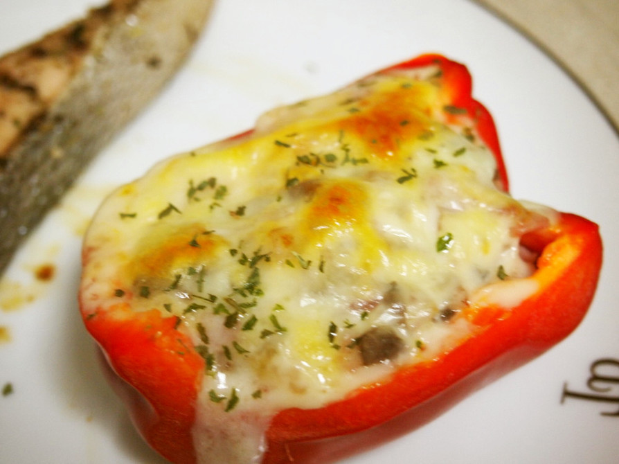 ケトアボカドのキノコ詰めレシピ