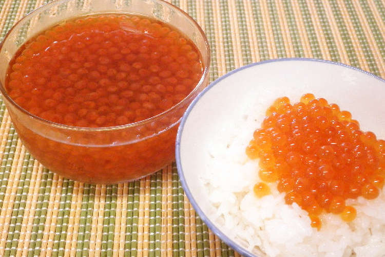 生筋子ｄｅいくらの醤油漬け レシピ 作り方 By ｙａｎａｎａ クックパッド