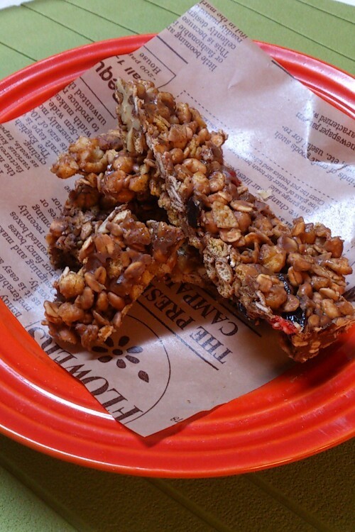 フルートループシリアルバーのレシピ