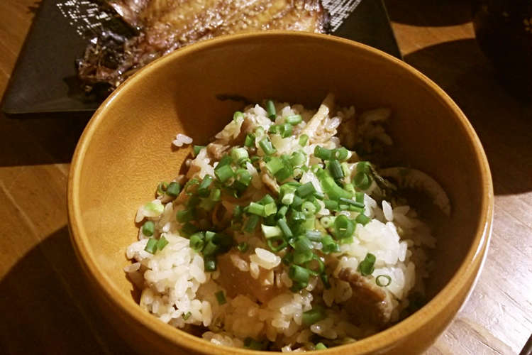 白ごはんで簡単 豚肉と竹の子の混ぜご飯 レシピ 作り方 By 茶々cafe クックパッド 簡単おいしいみんなのレシピが366万品