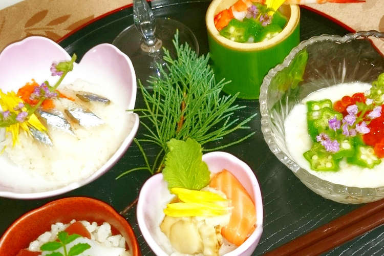 スーパーのパック寿司を高級料亭風に レシピ 作り方 By Orizuru100 クックパッド