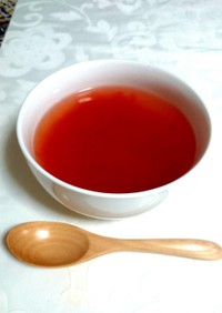 薬膳料理店の★甘酸っぱいトマトのスープ