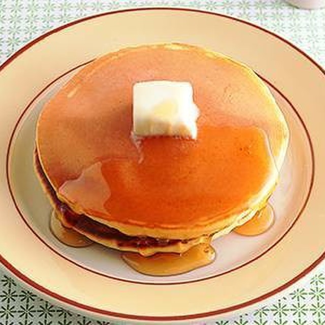 バターとはちみつかけホットケーキ By みんなのきょうの料理 クックパッドダイニング