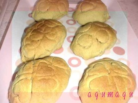 おからクッキーで♡簡単メロンパン