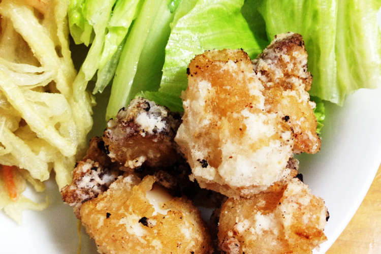 簡単 美味しいタコの唐揚げ レシピ 作り方 By ユキ蔵33 クックパッド