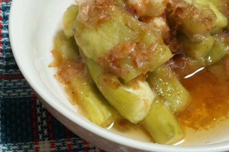 ナスの煮浸し めんつゆ レシピ 作り方 By もりたろぅ クックパッド 簡単おいしいみんなのレシピが359万品