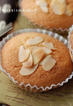 卵白消費♬さっくりアーモンドケーキ