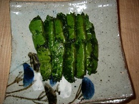 青じその味噌巻き