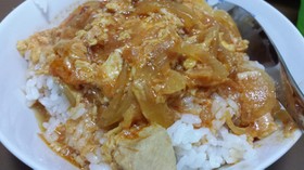 トマトの親子丼