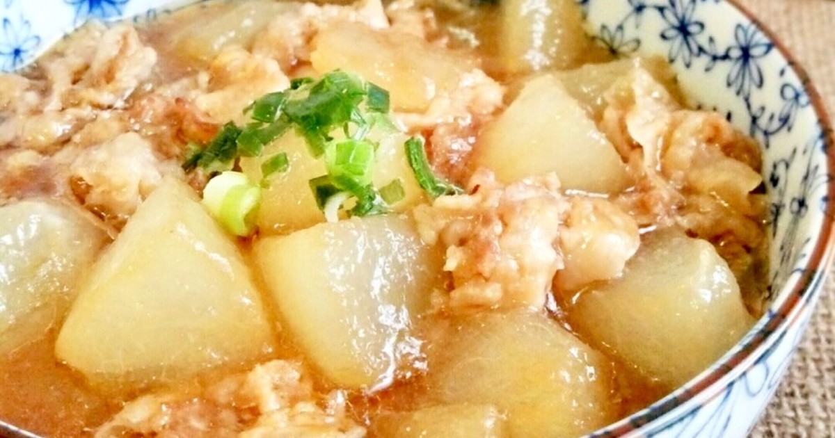 冬瓜と豚バラのとろっと 中華煮 レシピ 作り方 By ねっちゃんっ クックパッド 簡単おいしいみんなのレシピが352万品