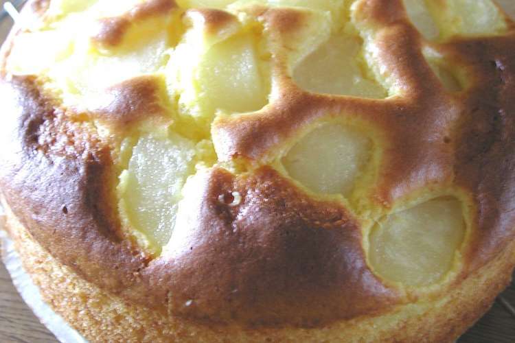 ふわふわ梨ケーキ レシピ 作り方 By ななやん クックパッド 簡単おいしいみんなのレシピが352万品