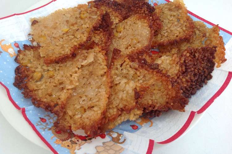 ご飯で簡単におせんべ レシピ 作り方 By おとめちん クックパッド 簡単おいしいみんなのレシピが355万品