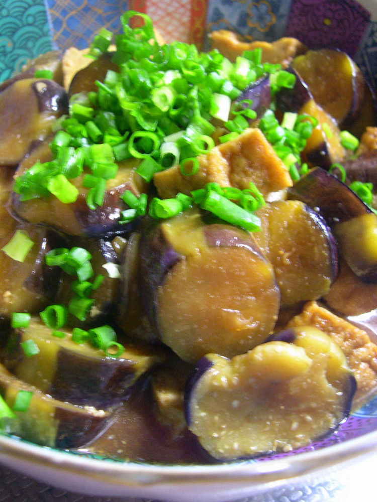 ナスと厚揚げ豆腐の中華風うま～煮の画像