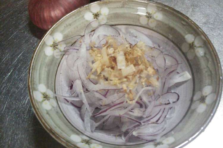 簡単 紫玉ねぎの美味しい食べ方 レシピ 作り方 By Rose マリン クックパッド