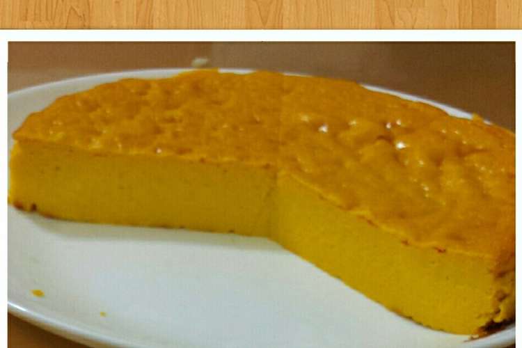 水切りヨーグルト かぼちゃのチーズケーキ レシピ 作り方 By ホワイトモモンガ クックパッド