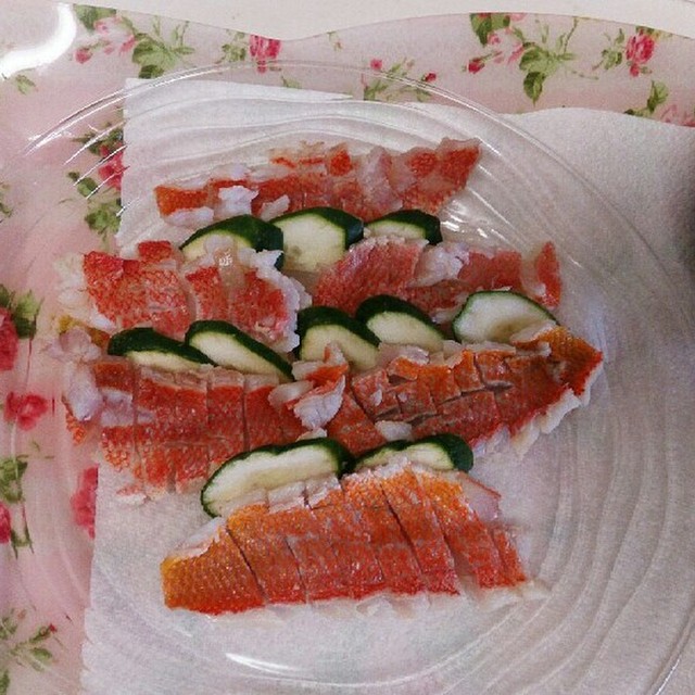 シキシマハナダイ 敷島花鯛 の刺身 レシピ 作り方 By つぶあんmhfz クックパッド