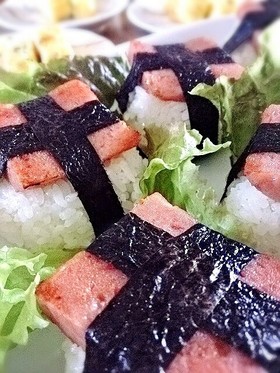 簡単♪子ども大好き☆スパムおにぎり