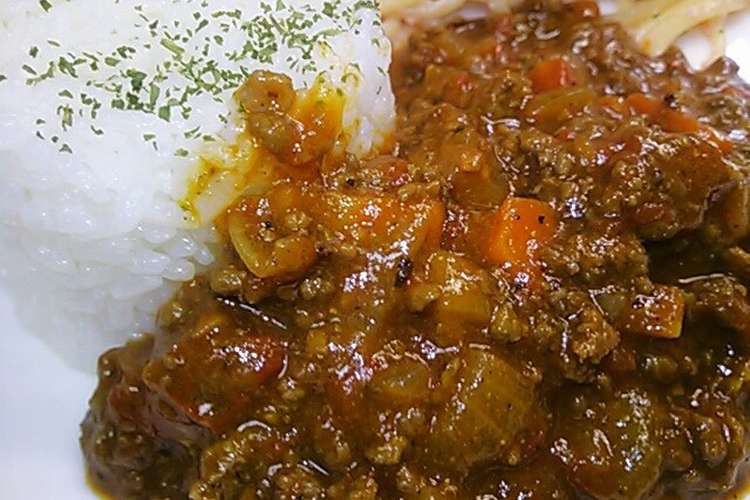 合挽きミンチ トマトカレー レシピ 作り方 By ガーイキッチン クックパッド