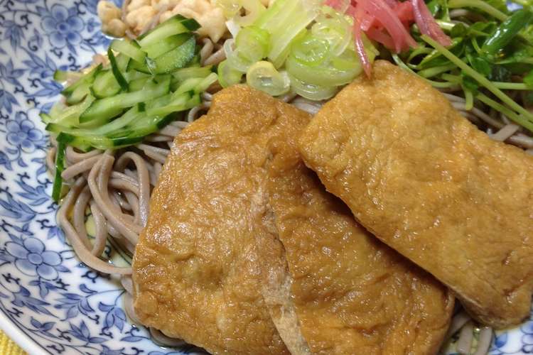 あっさりさっぱり 冷やしきつねたぬき蕎麦 レシピ 作り方 By Kumazi クックパッド 簡単おいしいみんなのレシピが351万品
