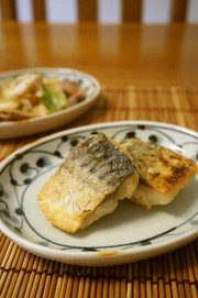 お弁当に☆塩鯖のガーリック焼きの写真