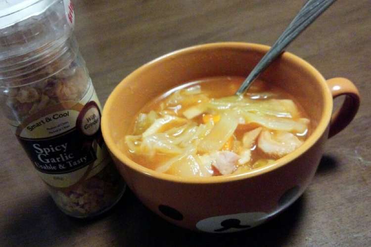 脂肪燃焼 ダイエットスープ アレンジ有り レシピ 作り方 By 狐ト白ノ曼珠沙華 クックパッド