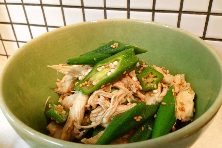 運動会 簡単ささみとオクラのさっぱり和え レシピ 作り方 By たっぷりん子 クックパッド 簡単おいしいみんなのレシピが367万品