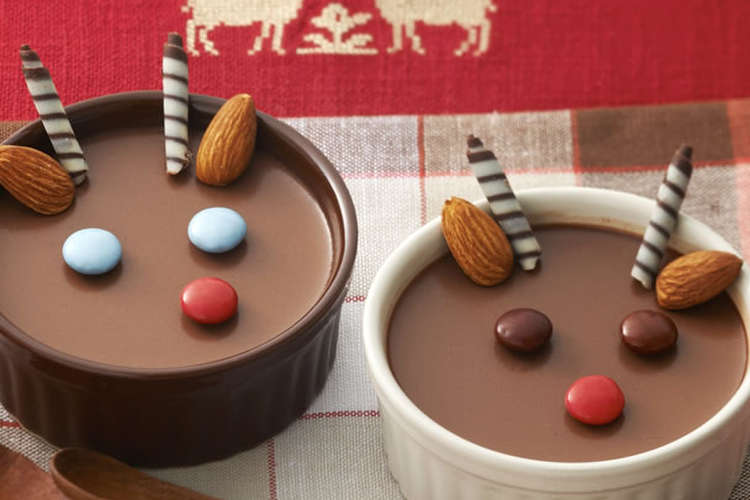 クリスマスに トナカイのチョコプリン レシピ 作り方 By 明治十勝フレッシュ クックパッド 簡単おいしいみんなのレシピが357万品