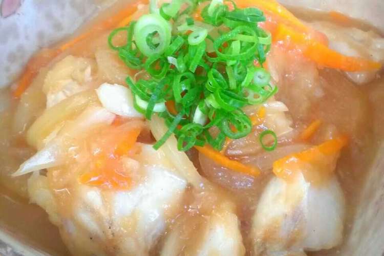 お腹に優しい 鱈のめんつゆおろし煮 レシピ 作り方 By Ayakari クックパッド 簡単おいしいみんなのレシピが377万品