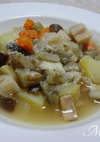 秋野菜のスープ