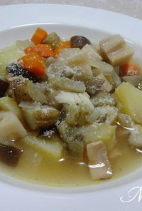 秋野菜のスープ